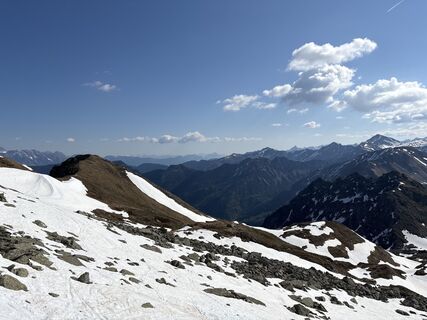 Foto von Heinz Sperl entlang der Tour