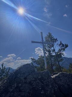 Foto von Maria König entlang der Tour