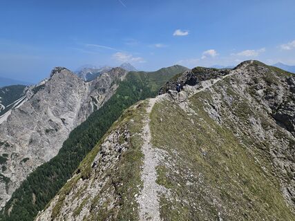 Foto von Florian Dürnegger entlang der Tour