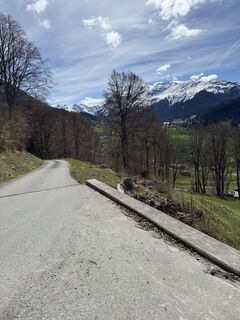Foto von Andreas Müller entlang der Tour