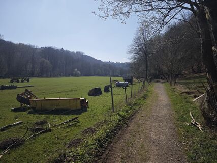 Zdjęcie z Björn Heun wzdłuż trasy