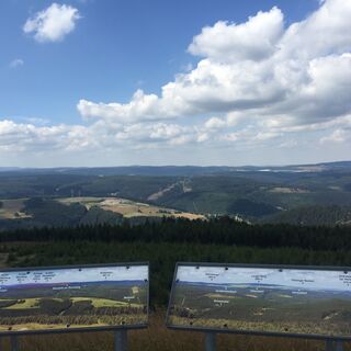 Aussichtsplattform am Oberbecken