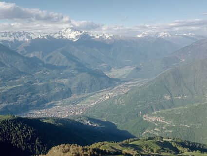 Foto de simone ravasi a lo largo del recorrido
