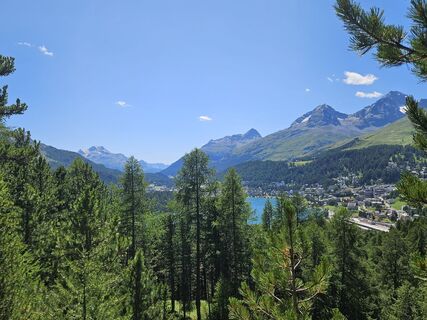 Foto von Bruno Sprecher entlang der Tour