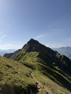 Photo de Alessandra le long du parcours
