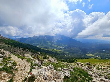 Fotografia z Nadja Schreiber na trase