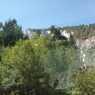 Foto de Alfred Büschl a lo largo del recorrido