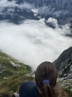 Foto von Emilia Klingenberg entlang der Tour
