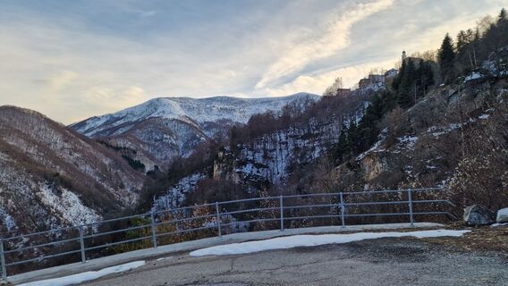 Foto de Fabrizi Mellano a lo largo del recorrido