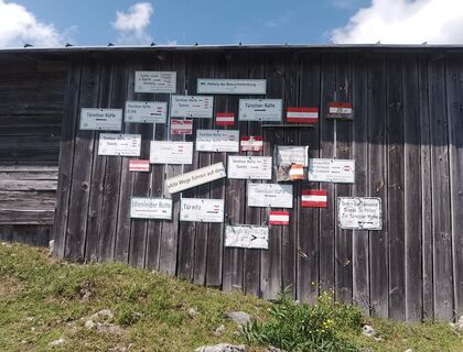 Foto von Regina Tauchner entlang der Tour