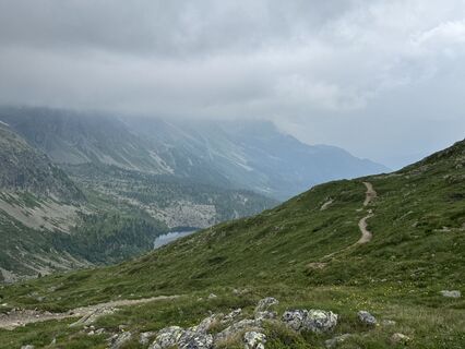 Foto von Fabio Rossini entlang der Tour