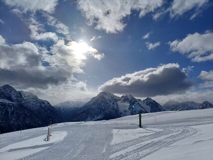 Fotografia z Marlyse Leu na trase