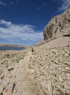 Photo de Márk Právics le long du parcours