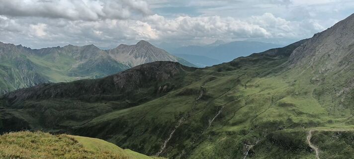 Foto von Gabriele Cucchi entlang der Tour