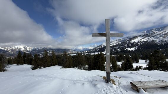 Photo de Peter Burki le long du parcours