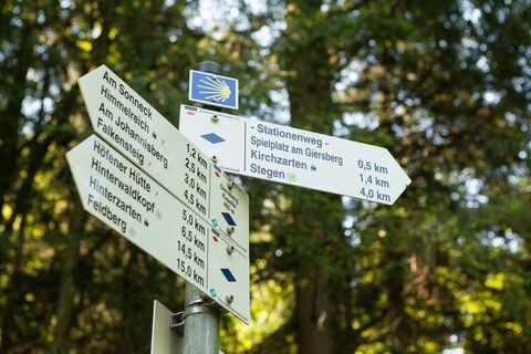 Wegweiser am Giersberg