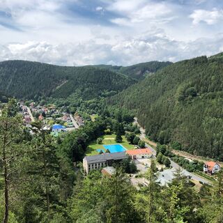 Blick auf Sitzendorf