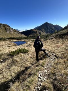 Fotografia z Carola Krems na trase