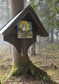 Foto von Emillie Gessert entlang der Tour