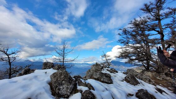 Foto von Juliane Jarke entlang der Tour