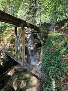 Foto von Elisabeth Sieberer entlang der Tour