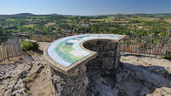 Orientierungstafel des Calyar - ©Eric Brendle - ADT34