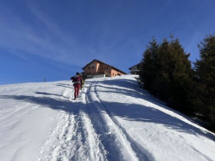 Foto von Natale Maffioletti entlang der Tour