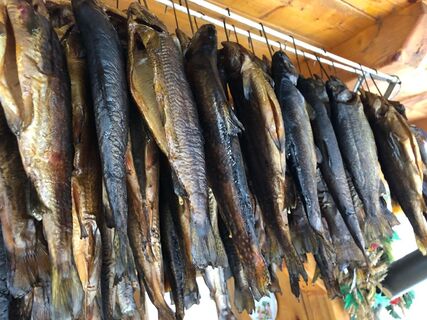 Geräucherte Fische
