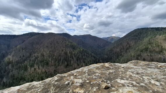 Foto de Vladimira Oleksikova a lo largo del recorrido