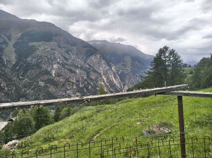 Photo de Samuel le long du parcours