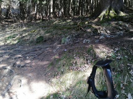 Hier rechts abbiegen.