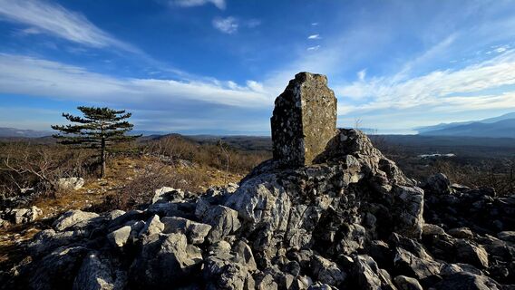 Zdjęcie z Danijel Sorola wzdłuż trasy