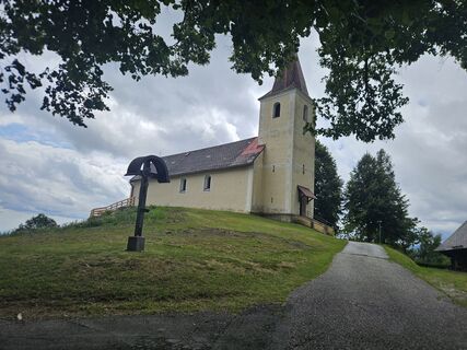 Photo de Franz Russ le long du parcours