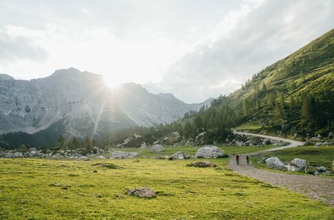 Biken im Wolayertal