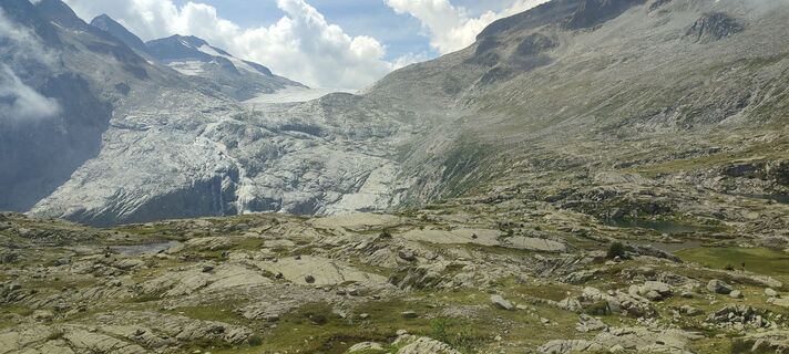 Photo de Marco Crepaldi le long du parcours
