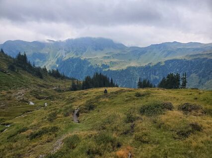 Foto von Vera Ruzsanyi entlang der Tour
