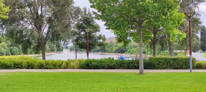 Foto von Mária Borsos entlang der Tour