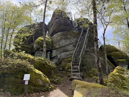 Foto von Norbert Herbig entlang der Tour