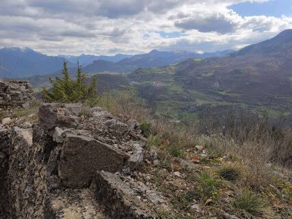 Foto von Stefano Fabi entlang der Tour