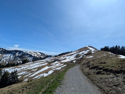 Foto von Brigitte Hepberger entlang der Tour