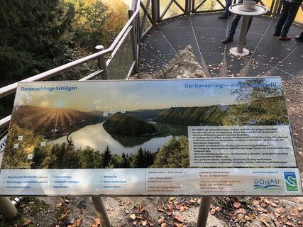 Foto von Johann Spiel entlang der Tour