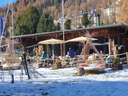 Foto von Elisabeth Schmutz entlang der Tour