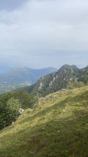 Foto von Cinzia entlang der Tour