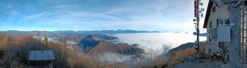 Foto de Gregor Porenta a lo largo del recorrido
