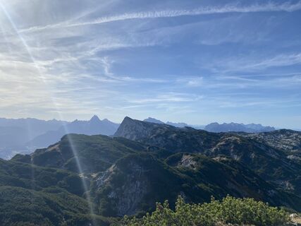 Foto von Caroline Hutter entlang der Tour
