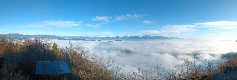 Foto de Gregor Porenta a lo largo del recorrido