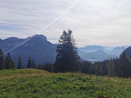 Ausblick von der Sandling Alm ins Ausseerland