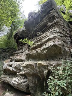 Foto von Nicole Versporten entlang der Tour