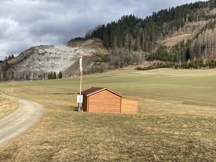 Paragleiter Landeplatz