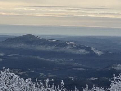 Zdjęcie z János Zsolt Mahr wzdłuż trasy